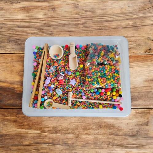 Speelbak compleet SweetiePie - sensorisch speelgoed, Kinderen en Baby's, Speelgoed | Educatief en Creatief, Nieuw, Ophalen of Verzenden