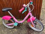 Fiets Meisje - Girls bike, 14 inch of minder, Btwin, Zo goed als nieuw, Ophalen