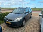Mazda 5 1.8 2007 Grijs, Auto's, 74 €/maand, 1370 kg, 4 cilinders, 7 stoelen