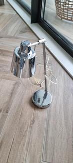 Vintage Bureaulamp Chroom espri, Huis en Inrichting, Lampen | Tafellampen, Gebruikt, Vintage, Ophalen of Verzenden, Metaal