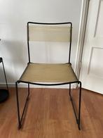IKEA spaghetti stoel Melker set, Huis en Inrichting, Stoelen, Ophalen, Gebruikt, Twee, Zwart