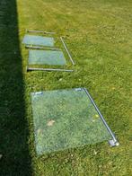 Glas wand / schutting / balustrade, Doe-het-zelf en Verbouw, Glas en Ramen, Ophalen, Gebruikt, 80 tot 120 cm, 80 tot 120 cm
