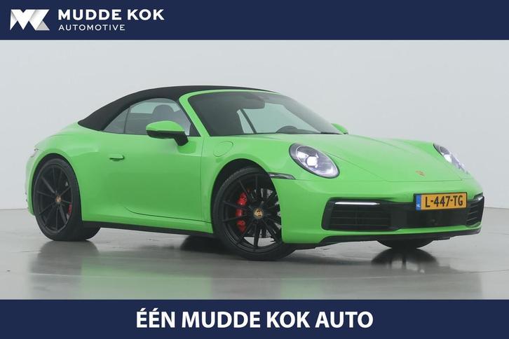 Porsche 911 Cabrio 3.0 Carrera 4 S | ACC | Sport Chrono | BO, Auto's, Porsche, Bedrijf, Te koop, 360° camera, 4x4, ABS, Adaptive Cruise Control