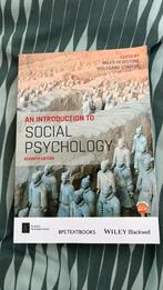 An Introduction to Social Psychology, Ophalen of Verzenden, Zo goed als nieuw, WO