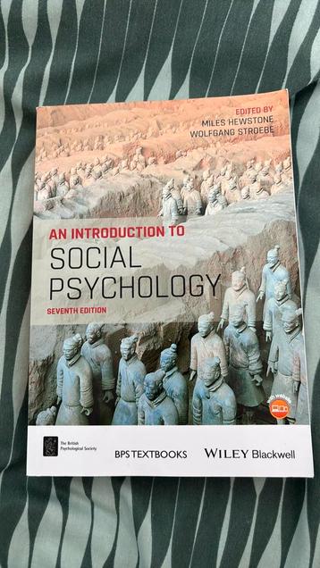 An Introduction to Social Psychology beschikbaar voor biedingen