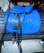 Shetlandzadel, 12 inch, blauw, Dieren en Toebehoren, Ophalen, Zo goed als nieuw