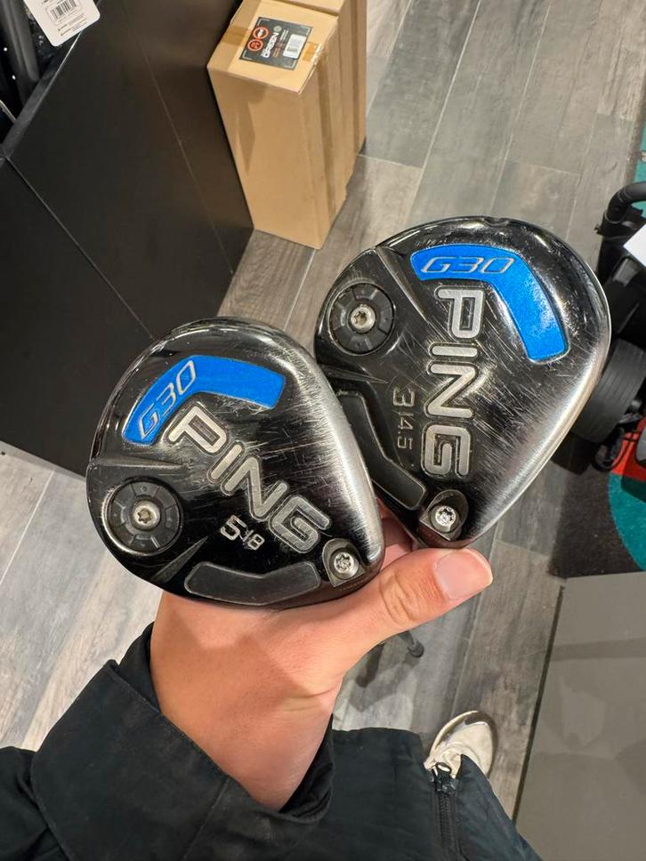 Ping G30 Hybride & Houten Set - Regular Shafts, Sport en Fitness, Golf, Gebruikt, Club, Ping, Ophalen of Verzenden