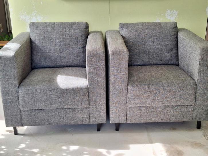 Bankje, fauteuils & poefjes - Set of Los, Huis en Inrichting, Fauteuils, Ophalen