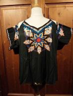 boho cold shoulder tuniekje zwart 46/48, Ophalen of Verzenden, Nieuw, Maat 46/48 (XL) of groter, Zwart