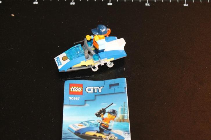 lego city politie waterscooter 30567, Kinderen en Baby's, Speelgoed | Duplo en Lego, Zo goed als nieuw, Lego, Complete set, Ophalen of Verzenden