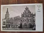 Fotokaart Nijmegen - St. Stevenstoren en De Waag - 1957, Verzamelen, Ophalen of Verzenden, 1940 tot 1960, Gelopen, Gelderland