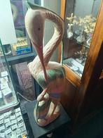 Houten Reiger Beeld, Ophalen of Verzenden, Overige vormen, Minder dan 50 cm, Minder dan 100 cm