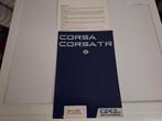 Opel Corsa TR 1983 met specificaties blad, Ophalen of Verzenden, Zo goed als nieuw, Opel