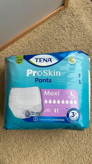 Tena pants proskin Maxi maat L beschikbaar voor biedingen