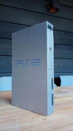 PlayStation 2 zilver, Spelcomputers en Games, Spelcomputers | Sony PlayStation 2, Met 1 controller, Ophalen of Verzenden, Zo goed als nieuw