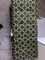 Tuinkussens - Groen met patroon, Ophalen of Verzenden, Zo goed als nieuw