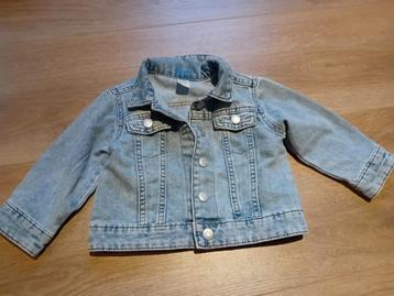 Spijkerjasje H&M maat 80 beschikbaar voor biedingen