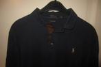 Ralph Lauren POLO polo (lange mouw) - maat M, Ralph Lauren Polo, Maat 48/50 (M), Zwart, Ophalen of Verzenden