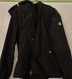 ORIGINELE MONCLER HERFST ZWART JAS HEREN L POLYAMIDE NP €695, Kleding | Heren, Moncler, Maat 48/50 (M), Zwart, Ophalen of Verzenden