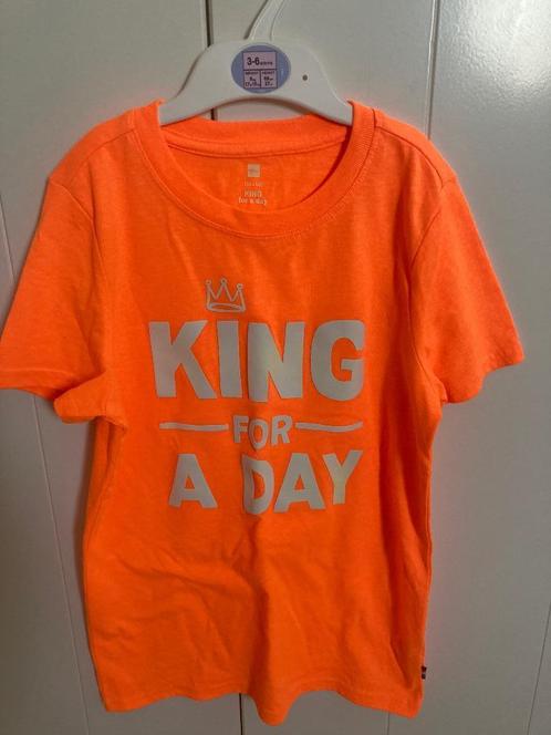 Koningsdag T-shirts HEMA maat 122/128 en 134/140, Kinderen en Baby's, Kinderkleding | Maat 134, Gebruikt, Jongen of Meisje, Shirt of Longsleeve