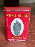 Antiek tabaksblikje Prince Albert Crimp Cut, Verzamelen, Blikken, Gebruikt, Ophalen of Verzenden