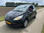 Ford Ka 1.2 2011 Zwart Elek. Ramen + spieg. Airco, Voorwielaandrijving, 1242 cc, 4 cilinders, 4 stoelen