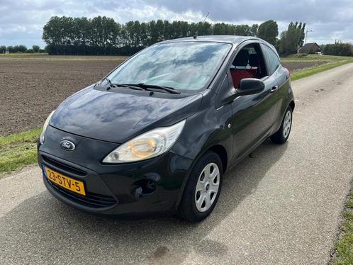 Ford Ka 1.2 2011 Zwart Elek. Ramen + spieg. Airco, Auto's, Ford, Bedrijf, Ka, Benzine, B, Hatchback, Handgeschakeld, Origineel Nederlands