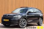 Skoda Kodiaq 1.5 TSI Sportline Bus. 7persoons orgNL schuifda, Auto's, Skoda, 4 cilinders, 150 pk, 7 stoelen, Zwart
