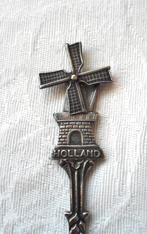 Lepeltje Molen met draaiende Wieken. Verzilverd., Verzilverd, Ophalen of Verzenden, Zo goed als nieuw, Metaal