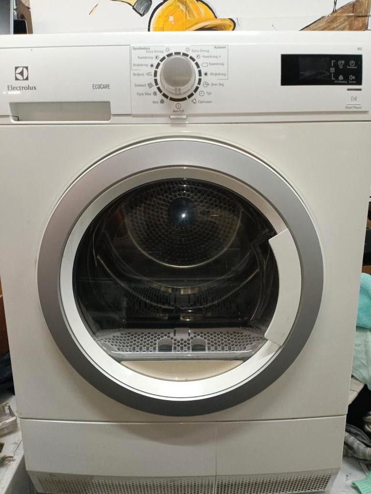 Electrolux warmtepompdroger 8 KG A++, Witgoed en Apparatuur, Wasdrogers, Zo goed als nieuw, Overige typen, Voorlader, 6 tot 8 kg