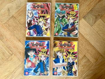 Yu-Gi-Oh Deel 1 t/m 4 op DVD (met NL) beschikbaar voor biedingen