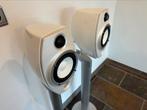 Twee Sony SS-LA500ED op standaards in nette staat, Audio, Tv en Foto, Luidsprekers, Ophalen, Gebruikt, Front, Rear of Stereo speakers