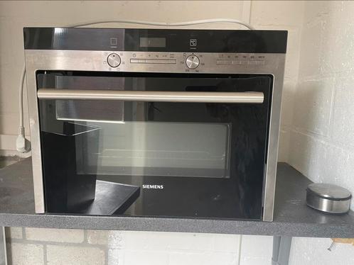 Siemens combimagnetron, Witgoed en Apparatuur, Ovens, Gebruikt, Oven met grill, 45 tot 60 cm, Ophalen
