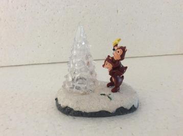 Disney knabbel/babbel - beeldje - kerstdorp - led kerstboom beschikbaar voor biedingen