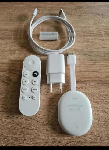 Google Chromecast 4K met google tv compleet beschikbaar voor biedingen