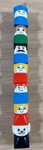 6 VINTAGE DUPLO POPPETJES EN 1 HOND-LEGO, Verzamelen, Speelgoed, Verzenden, Zo goed als nieuw