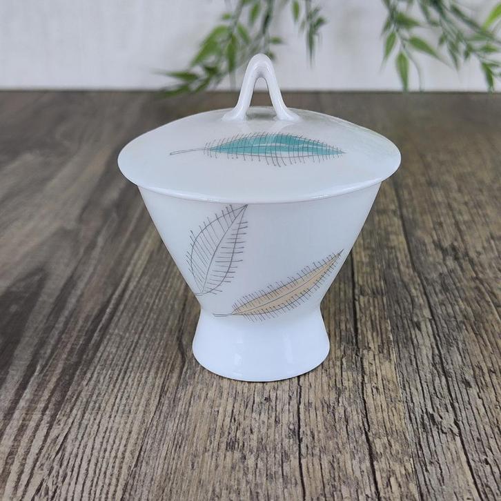 Rosenthal Form 2000 Bunte Blatter Suikerpot met Deksel, Antiek en Kunst, Antiek | Servies los, Ophalen of Verzenden