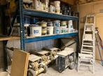 Palletstelling 2 secties, Huis en Inrichting, Kasten | Stellingkasten, Ophalen, Zo goed als nieuw
