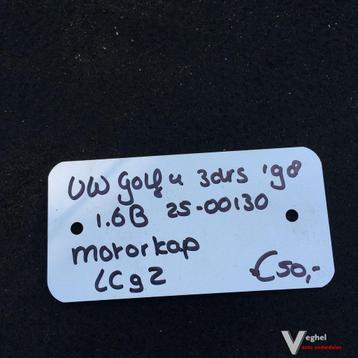 Vw Golf 4 3 drs 1998 1.6 B 2500130 Motorkap LC9Z beschikbaar voor biedingen