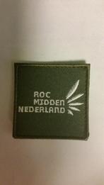 Borstembleem / patch ROC  Midden Nederland, Embleem of Badge, Nederland, Landmacht, Verzenden