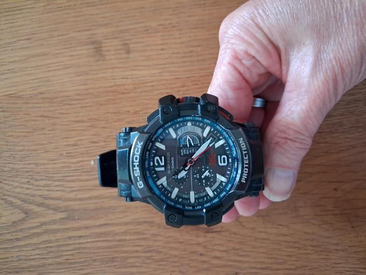 Casio g-shock protection 5410 gwp1000, Sieraden, Tassen en Uiterlijk, Horloges | Heren, Gebruikt, Polshorloge, Casio, Staal, Kunststof