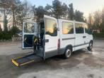 INVALIDEBUS/ Rolstoelbus Opel Movano uit 2005,, Auto's, Bestelauto's, Stof, Wit, Origineel Nederlands, Grijs