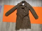 Burberry Waxed cotton coat. Size S., Ophalen of Verzenden, Gedragen, Maat 36 (S), Bruin