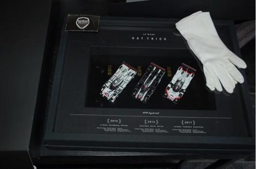 UNIEK 1:43 Giftbox 919 Porsche 24h LM 2015-2017 Hattrick WRH, Hobby en Vrije tijd, Modelauto's | 1:43, Zo goed als nieuw, Auto