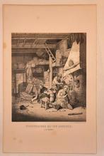 Woonvertrek bij een Arbeider - 17e Eeuw, Ophalen of Verzenden