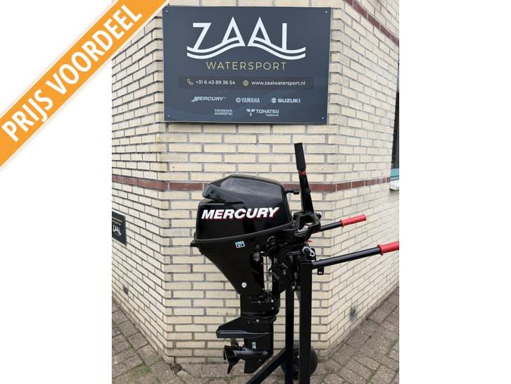 Mercury 8pk Buitenboordmotor F8MH 2012 Kortstaart knuppel, Watersport en Boten, Buiten- en Binnenboordmotoren, Gebruikt, Benzine