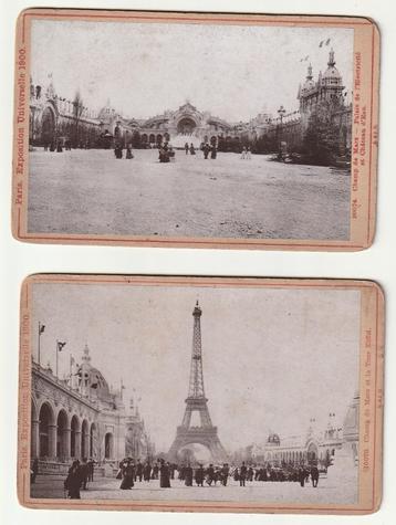 Lot 2 Cabinet foto's Frankrijk Expoition Universelle Paris  beschikbaar voor biedingen