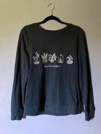 C&A clockhouse • planten sweater trui • grijs • L, Maat 42/44 (L), Ophalen of Verzenden, Clockhouse, Grijs