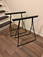 Metalen Schragen voor Bureau, Huis en Inrichting, Tafelpoot, Gebruikt, 50 tot 100 cm, Ophalen of Verzenden