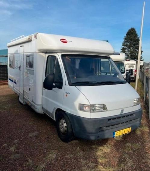 Fiat Ducato 2.8JTB 100% REIS KLAAR, Caravans en Kamperen, Campers, Particulier, tot en met 4, Half-integraal, Bürstner, Fiat, Diesel